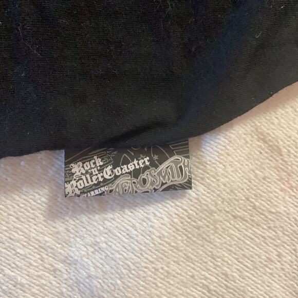 Disney womens medium Aerosmith rock n rollercoaster buronout long sleeve black - Picture 7 of 7